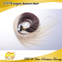 ¡Nuevos productos 2015! Cinta superior del cabello humano de Qulity de Ombre en las extensiones del pelo de Remy